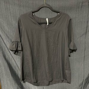 Hesed brand / Black‎ sheer top / Size M / S-32